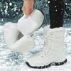 Winter Outdoor Travel Sports Northeast Large Size Snow Boots Women's Velvet Warm Medium Boots Women's Boots Ski Hiking Shoes