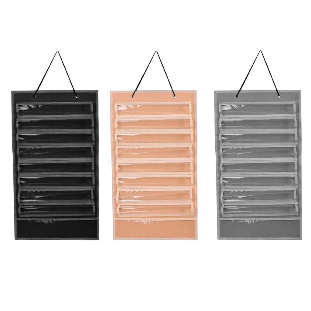 Belt Display Stand Dustproof Organizer Felt Holder Wall Hanging Kids Adults for