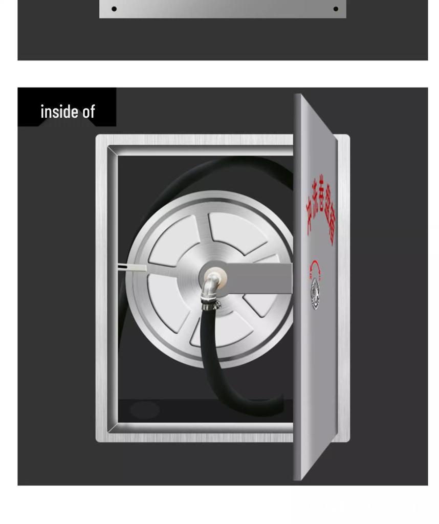 Коробка для промывочной катушки из нержавеющей стали для берегового использования с пожарным гидрантом