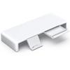 Klearlook Monitor Desk 50kg Weight Three Width Laptop Monitor Desk Keyboard Tray White Stand, Stand, Capacity, Foldable, Adjustable, Stand, Stand,