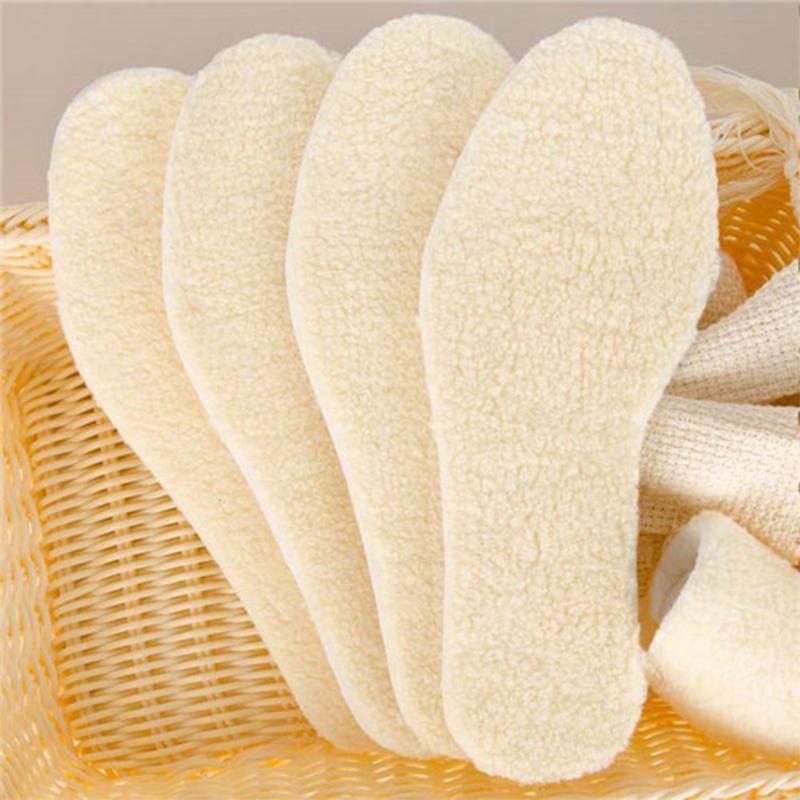 Масштабируемые Стельки для сохранения тепла Подкладка для обуви Удобная зимняя мягкая