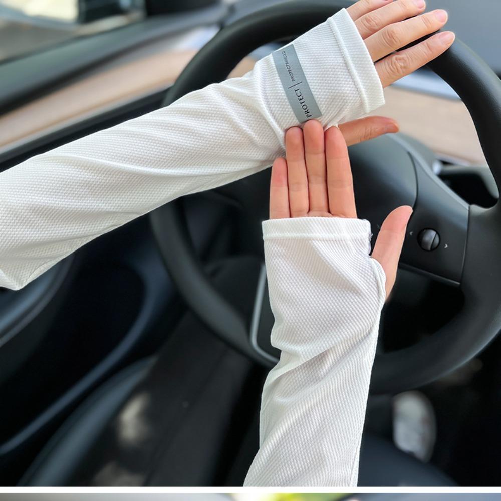 Thin Ice Sleeved Breathable Loose Hand Sleeves Loose UV Resistant Sleeves  Driving