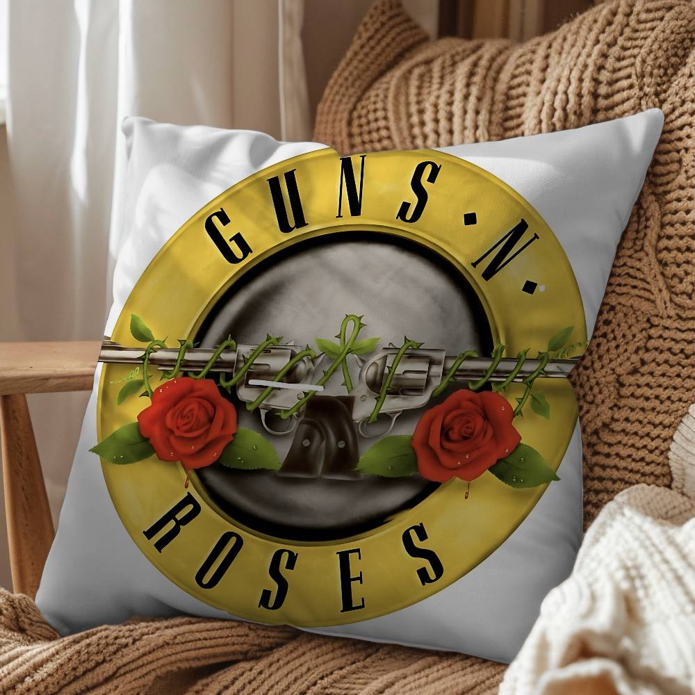 Группа Guns N Roses Appetite GNR наволочка для гостиной диванная подушка наволочка для спальни кровать наволочка для подушки домашний декор