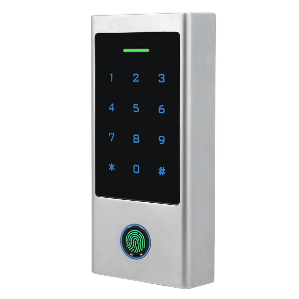 125KHz RFID Access Control Machine WG26?44 Backlit Keyboard ID Card Fingerprint Password for TUYA