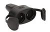 Gniazdo Przenośne Gumowe Podwójne 10/16A 2X2P+Z 230V Ip44 Or-Ae-13117