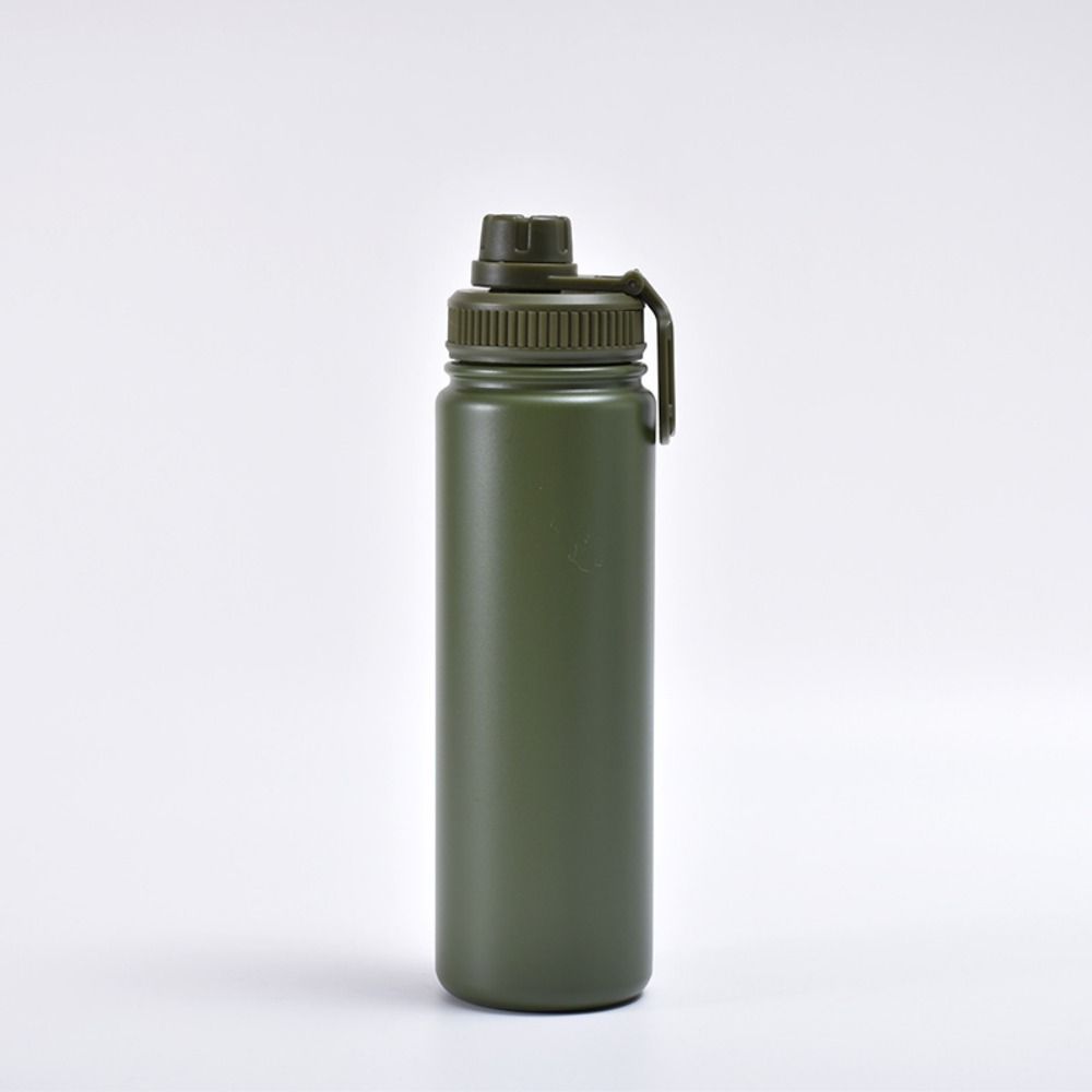 22 Oz Capacity Vacuum Insulated Water Bottle Keep Hot Or Cold Leakproof Water Bottle Gym Fitness