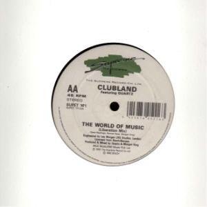 12-дюймовая пластинка CLUBLAND, QUARTZ - Let's Get Busy (Подкачай это) SUPET171 Supreme Records 1990 Великобритания Танцевальная и электронная музыка Б/у
