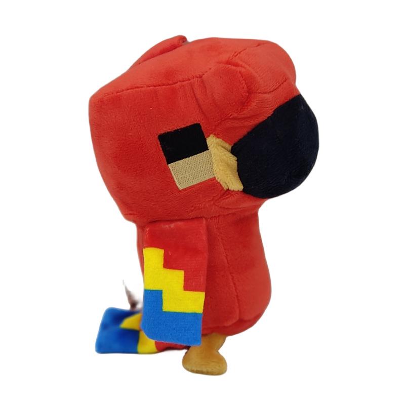 Minecraft Plush Toy Set: Iron Golem, Creeper, Zombie, Fox, Panda