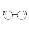Vintage Round Metal Frame Resin Lens Kids Eye Glasses Photography Studio Prop