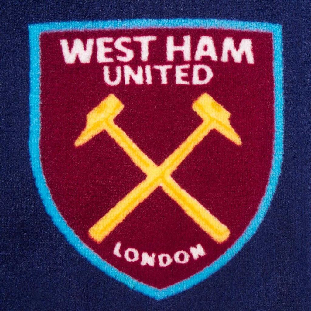 West Ham United FC Boys Crest Fleece Dressing Gown
