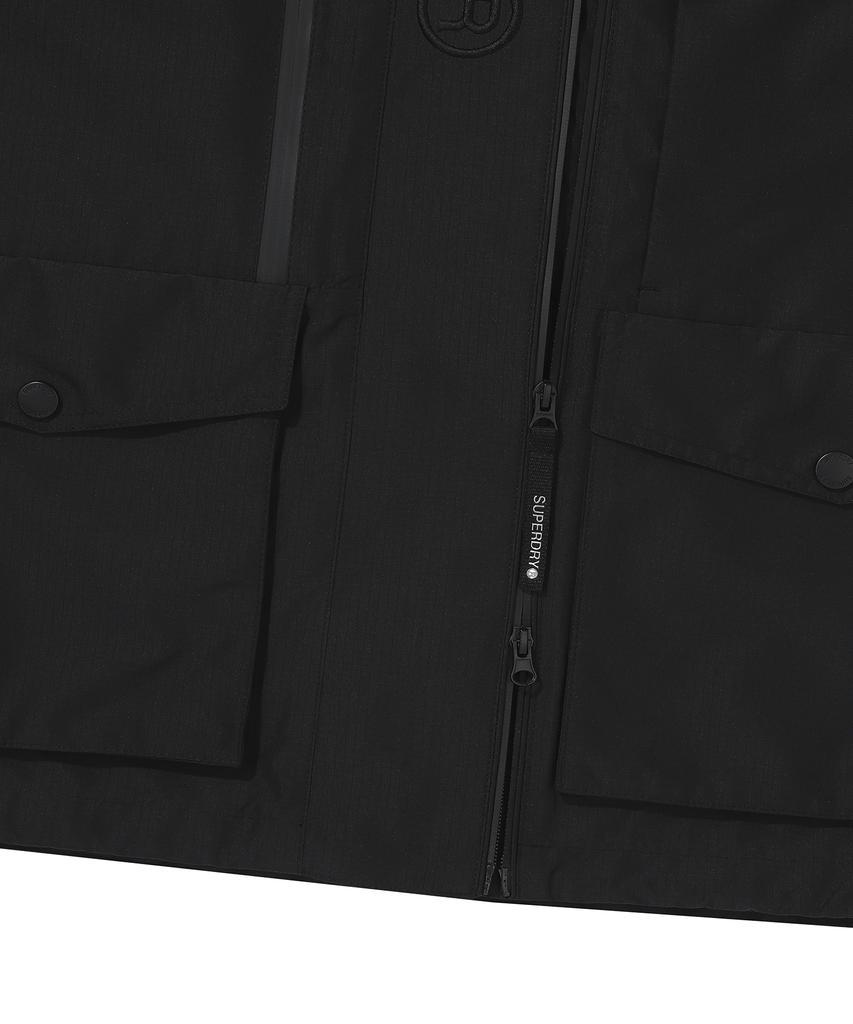 Куртка-ветровка Superdry Signature Черная
