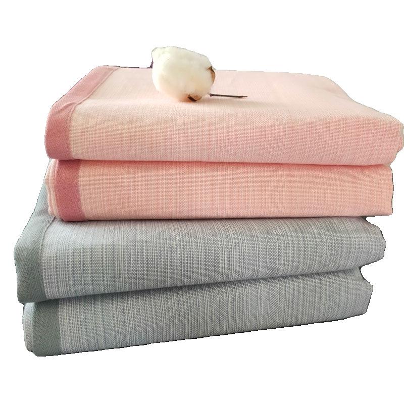 Extra Thick Cotton Bed Sheet Set: Cool, Solid Color, Breathable, and Machine Washable Three-Piece Set