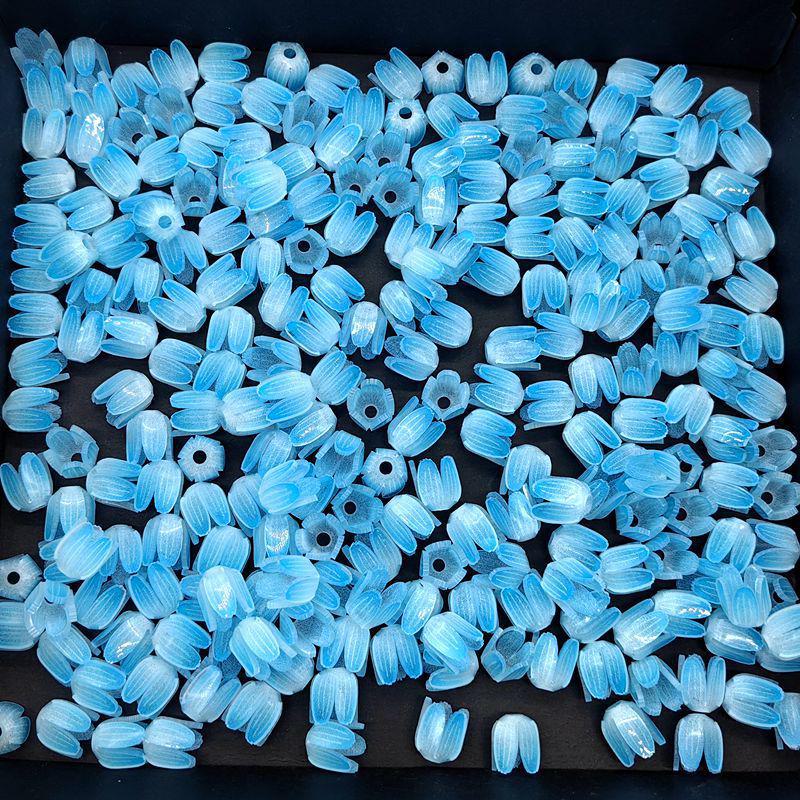 Комплект 3D-зеркала-ночника ручной работы «Цветок тюльпана» — креативный подарок для друзей