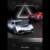 1/24 Scale Benz ONE Sports Diecast Car Model Toy, Pull Back Toy Vehicle with Sound and Light for Kids Toddler Boys Girls Gift Collection
