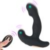 Мужской массаж простаты Анальная пробка 12 Частота Анальная пробка Секс-игрушка для мужчин и женщин Фаллоимитатор Вибратор Беспроводной пульт дистанционного управления Анальный вагинальный стимулятор