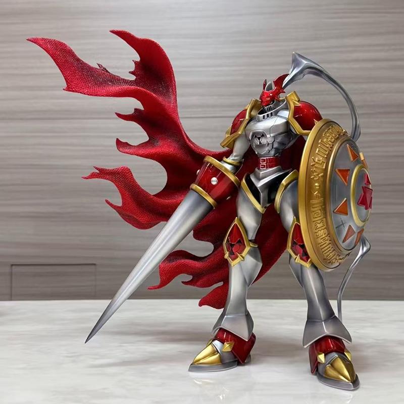 Новая 40 см Настольное украшение-статуэтка Digimon, Ог Красный Лотос Рыцарь Зверь GK, Модель, Крутой Подарок