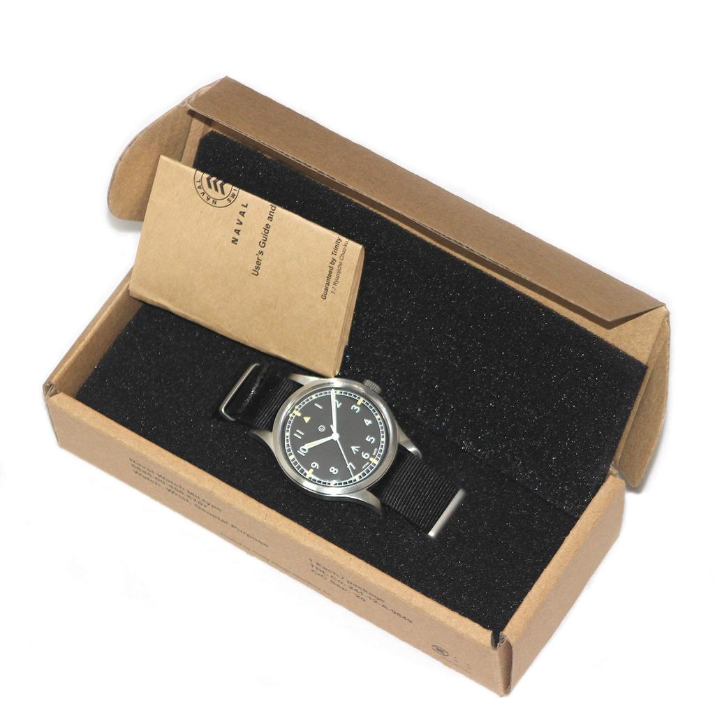 Watch Military Watch NAVAL MILITARY WATCH Automatic ROYAL Army W10 TYPE [Naval Co.] MIL.-06 SV/BK