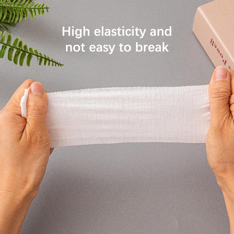 100 шт. одноразовых спа-повязок для лица, эластичных нетканых мягких повязок для ухода за кожей с удобной застежкой для салона красоты