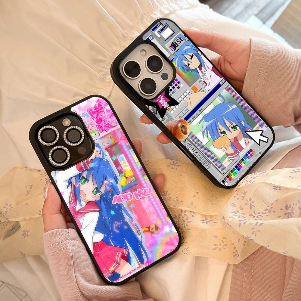 Чехол для телефона Konata Izumi L-Lucky S-Star Для IPhone 17 16 15 14 13 12 11 Pro Xs Max Mini Plus Celulares Жесткий Funda