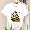 Women Printing T Tee Top Fashion Cute Plant 90s Cute Clothes Tshirt Casual Cartoon Print Lady Female Clothing Graphic Short Sleeve T-shirt
