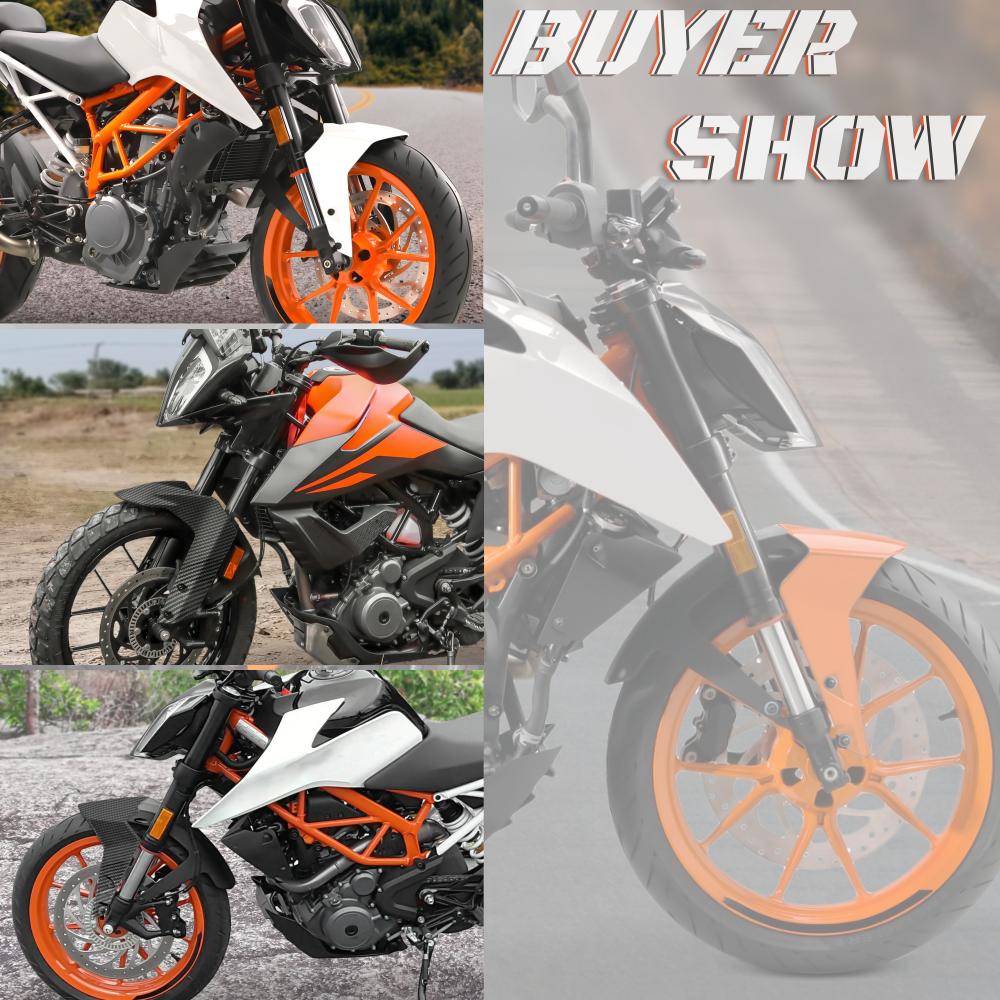 Для Duke 390 Переднее крыло Грязезащита для KTM Duke390 2017-2022 2018 2019 2020 2021 Крыло колеса мотоцикла Защита от брызг