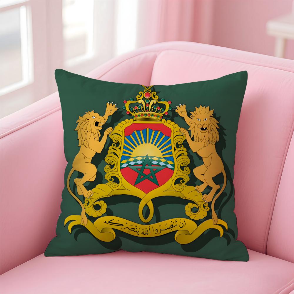 Luxury The Kingdom of MMorocco ICONS Cushion Cover Linen Pillowcase Cover Soft Decor for Sofa Home Room