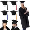 Congrats Grad Graduation Hat Degree Ceremony University Academic Hat Unisex Party Supplies