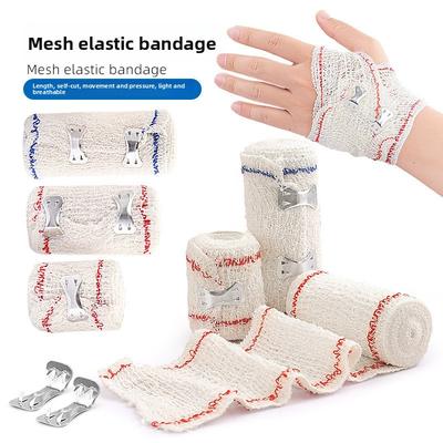 Бандаж от морщин Красная линия Синяя линия Спортивный Компрессионный Алюминиевая Пряжка Фиксирующий Бандаж Защита Стопы Эластичный Хлопковый Бандаж Разные Размеры