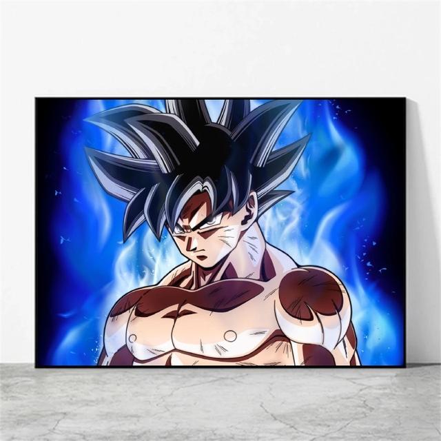 Семь фигурок Dragon Ball, принты и принты, высококачественное искусство для украшения стен гостиной