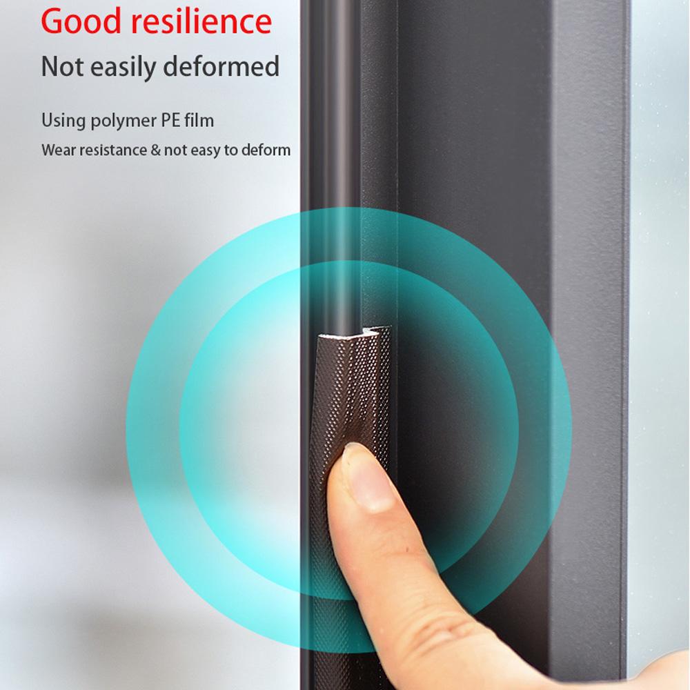 Уплотнитель Щелей Ветрозащитный Для Раздвижного Окна Оконная Уплотнительная Лента Герметик Стопор от Пыли Самоклеящаяся Лента