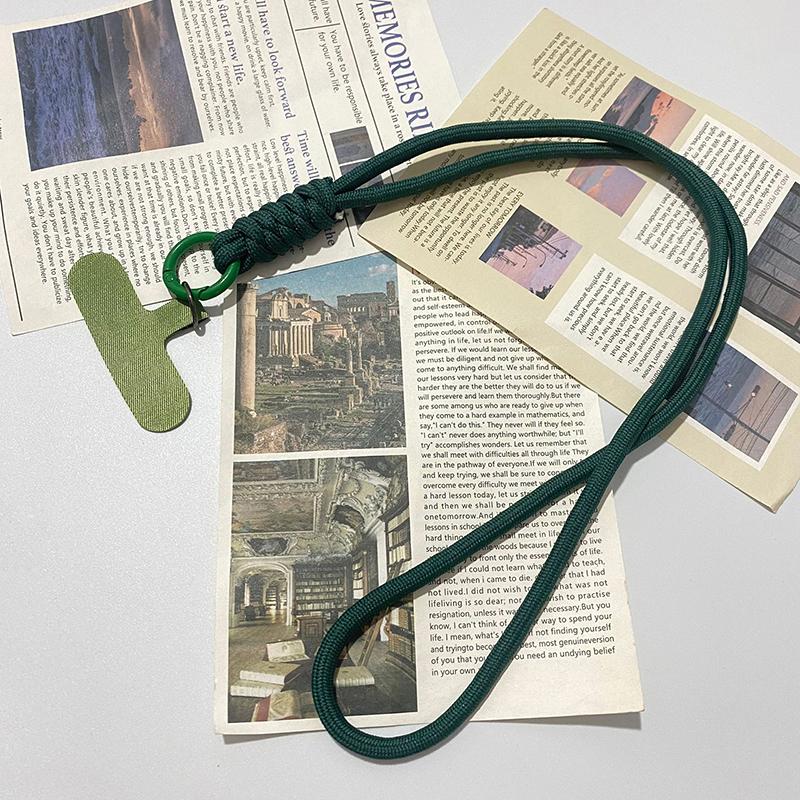 Anti-Lost Hanging Rope Phone Backpack Keychain Flashlight Camera Lanyard High Strength Parachute Cord Paracord