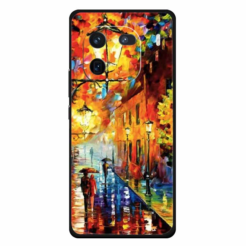 For Vivo Iqoo 12 Case Soft Silicone Cat Owl Fashion Back Covers for Vivo iQOO 12 Pro Cases Marble Shockproof Phone Shells Iqoo12