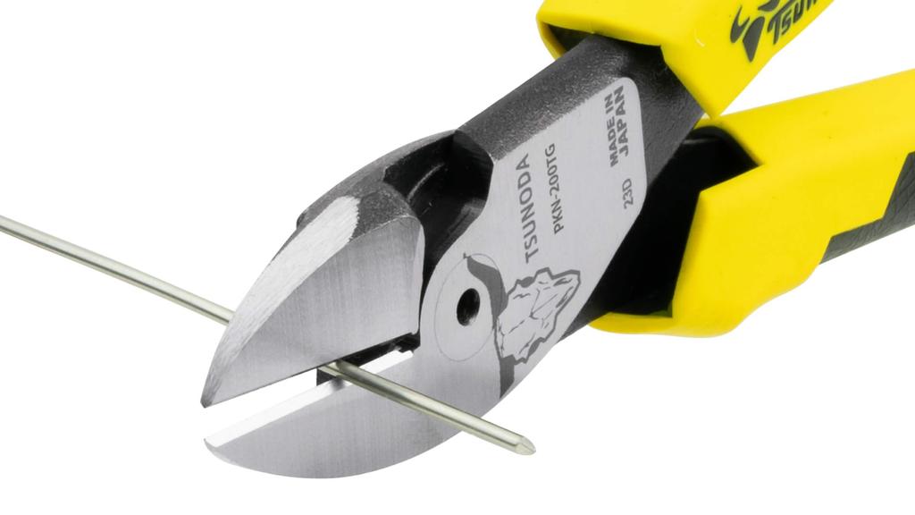 TSUNODA Power Hard Wire for Electrical Nippers, Eccentric, Work, 200mm, PKN-200TG