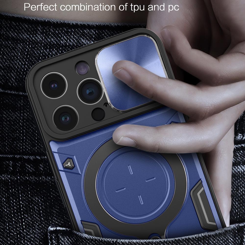 360°Rotation Magnetic Ring Stand Lens Protector Armor Case for iPhone 15 14Plus 13 12 11Pro Max for Samsung S24 S23 S22 S21 S20 Ultra Plus A05 A14 A54