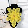 Women's Clothing Brooch Accessories Embroidery Dress Decoration New Chest Flower