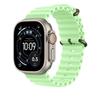 Силиконовый ремешок Apple Watch 11 Ultra с двойной пряжкой