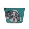 Women Dog Print Cosmetic Bag Toiletries Organize Travel Storage Case 6733 KTB