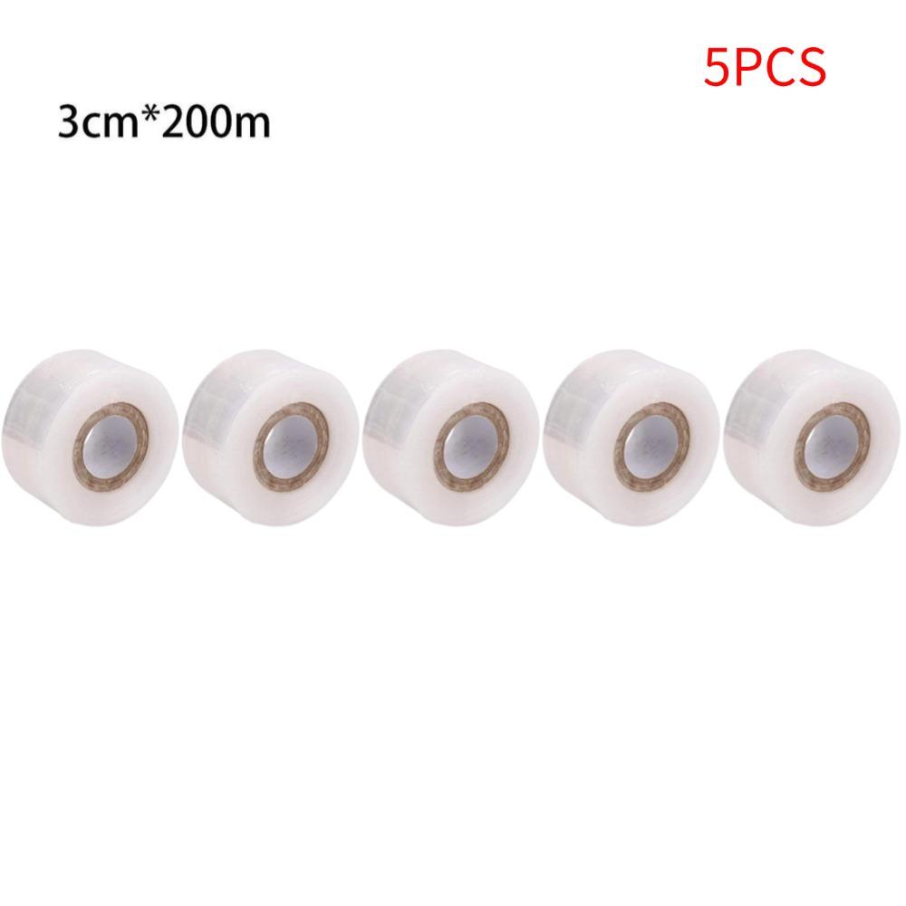 Nursery Grafting Tape Roll Stretchable Self-Adhesive Transparent Grafting Garden Plant Pruning Degradable Tape for Grafting