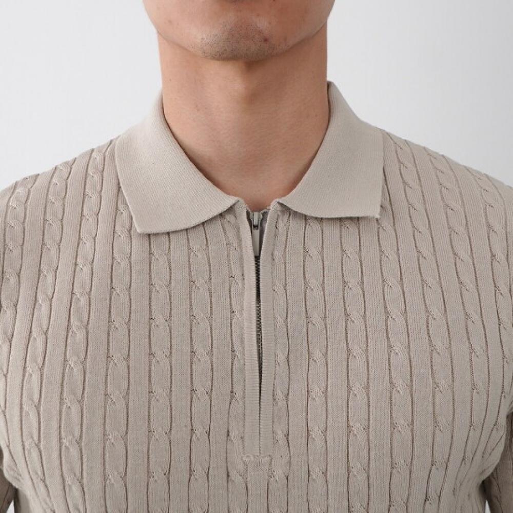 Onl Men S Collar Short Sleeve muScle Fit Knit