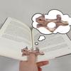 Кольцо-держатель для пальца в форме собаки для книжных страниц, Hands-Free Помощник для чтения, Милая Закладка, Подарок для Читателей и Студентов, Любителей Книг, Друзей