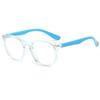 Transparent Round Computer Glasses Children Anti Blue Light Rectangle Eyewear Blocking Optical Spectacle Eyeglasses for Kids