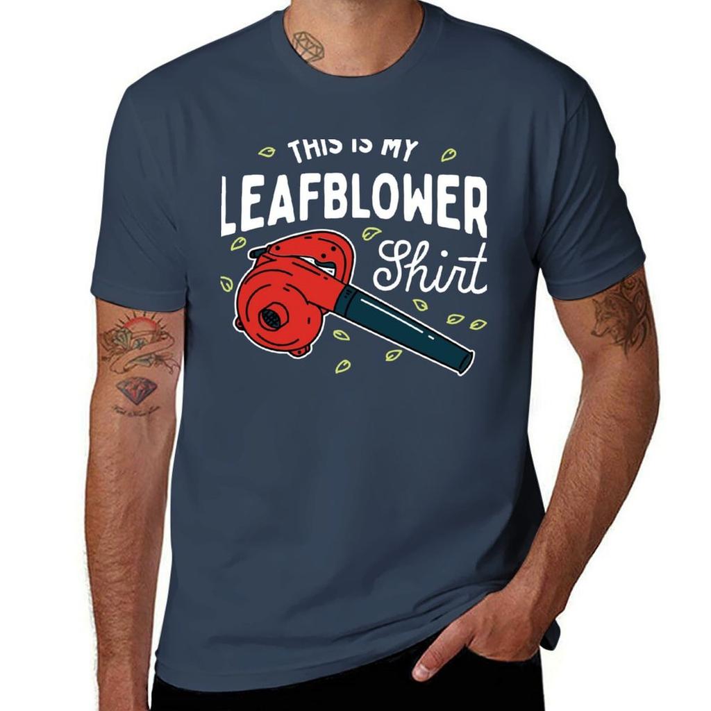 My Leaf Blower Shirt TShirt Basic Lightweight Short Sleeve Tee