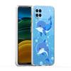 Прозрачный чехол для телефона Samsung Galaxy A25 A23 A22 A52S A52 A55 A72 A51 A71 A41 A31 A13 A11 5G с изображением морского животного дельфина, из TPU