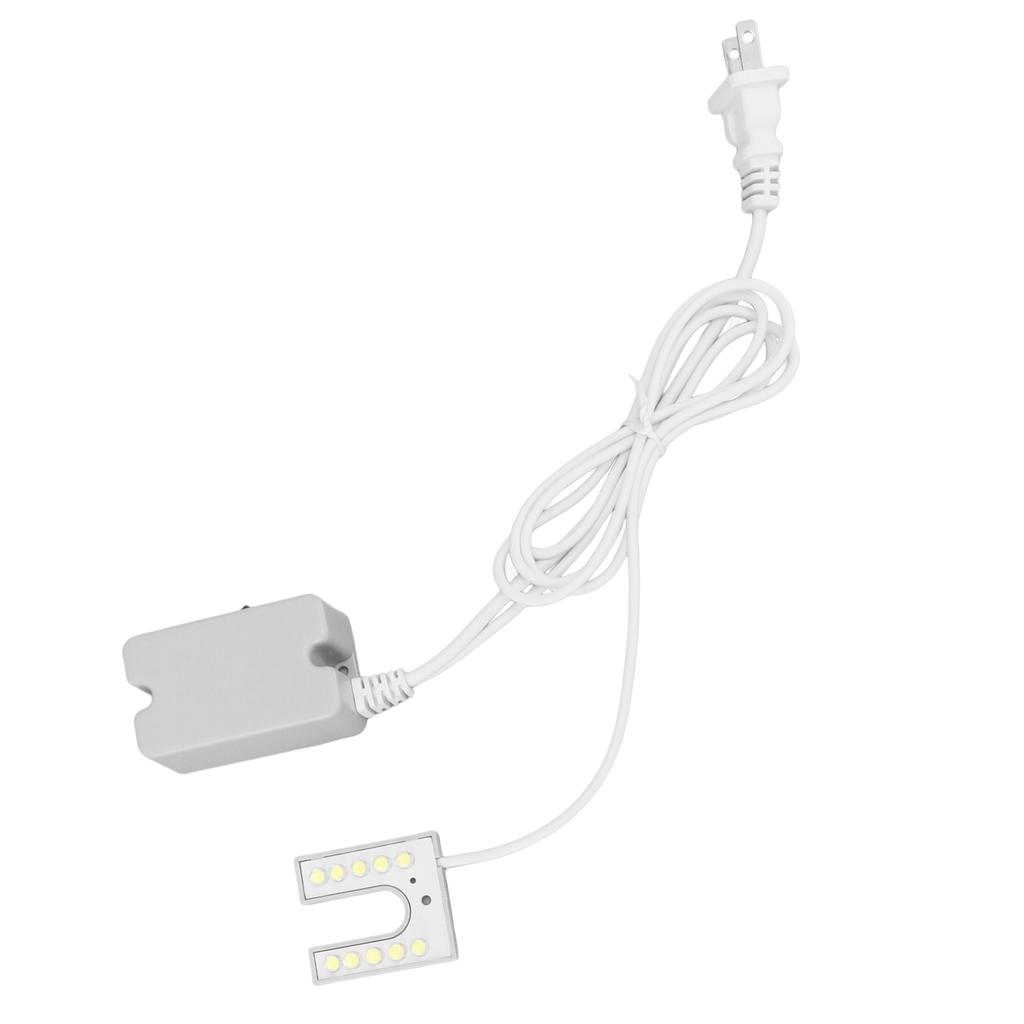 Sewing Machine Light 10 LED Beads Bright Natural Light Working Gooseneck Lamp with Magnetic Base