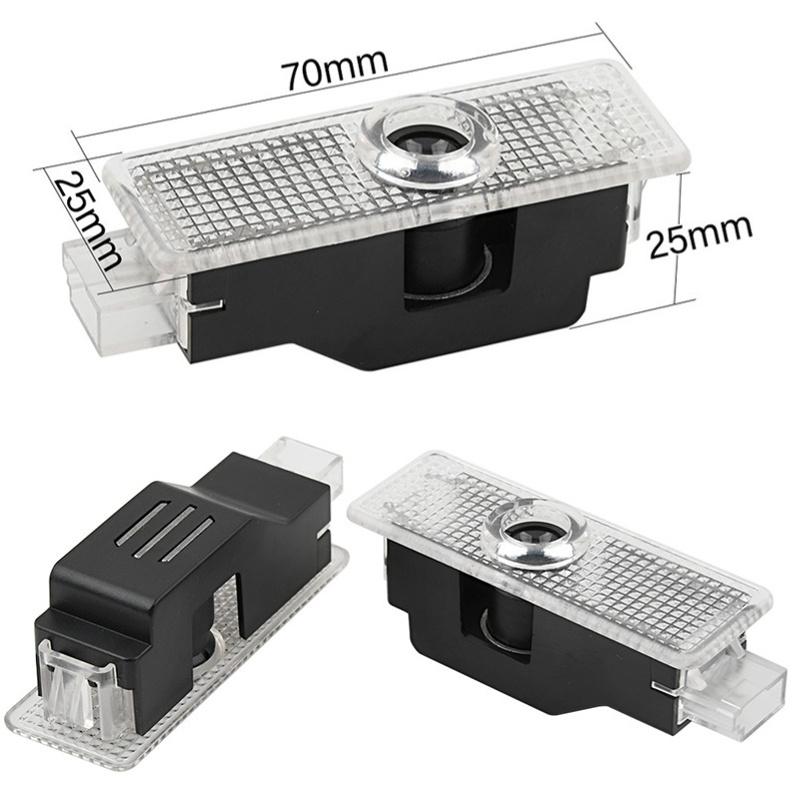 2PCS LED Car  Door Welcome Lights for BMW 7 Series F01 2008-2015 730i 740i 750i 760i Projector Ghost Shadow Lamp Accessories