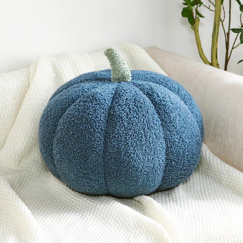 Pumpkin-Shaped Cushion: Versatile Sofa, Bed, or Decorative Pillow In Three Colors