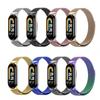 Миланский ремешок для Xiaomi Mi Band 10 9 8 NFC Магнитный браслет Correa для Xiaomi Band 10 Керамический Металлический Сменные аксессуары