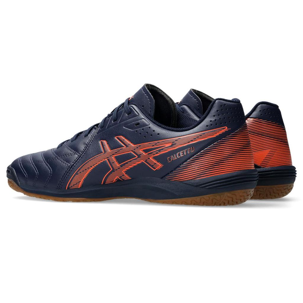 Asics CALCETTO WD 9 Футзальные Унисекс Размер 401 3E Обувь, 1113A037, Взрослый, (Полуночный/Хабанеро), 26,5 см,