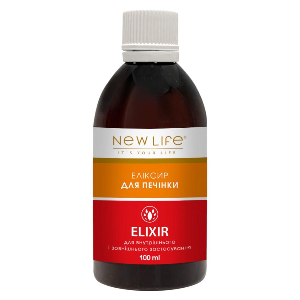 Эликсир для Печени на Травах Диетическая Добавка New Life