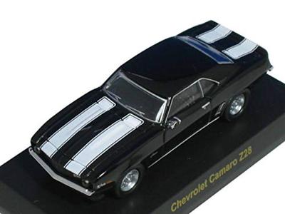 Kyosho США Коллекция мини-машин спортивных автомобилей 1 Chevrolet Camaro Z28 Черный 1/64